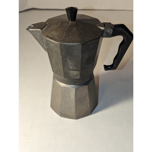 Vintage Antique Moka Espresso Maker Made in Italy by Express 16 Ounce - Picture 3 of 10